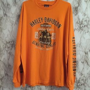 Harley Davidson Long Sleeve Tee KC Missouri WD28e